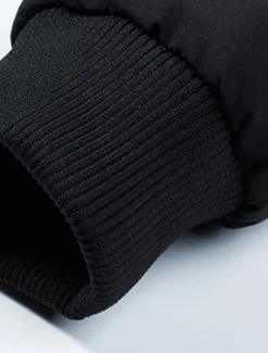 Men's Winter Coat Winter Jacket Puffer Jacket Zipper Pocket Polyster Pocket Outdoor Date Casual Daily Regular Fashion Casual Thermal Warm Windproof Winter Plain Black White Red Green Puffer Jacket