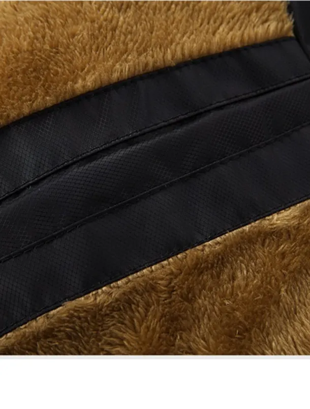 Men's Winter Coat Winter Jacket Puffer Jacket Quilted Jacket Camping & Hiking Warm Winter Solid Color Bright Black Black Puffer Jacket