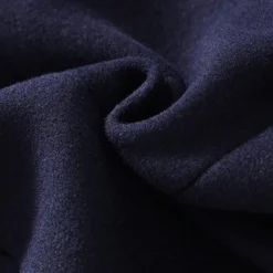 Men's Winter Coat Wool Coat Overcoat Business Casual Winter 52% Wool Windproof Warm Outerwear Clothing Apparel Stylish Classic & Timeless non-printing Solid Color Pocket Stand Collar Single Breasted