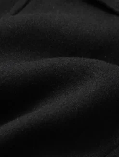 Men's Winter Coat Wool Coat Overcoat Business Casual Winter 30% Wool Windproof Warm Outerwear Clothing Apparel Chic & Modern Solid Colored Rolled collar