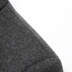 Men's Winter Coat Wool Coat Overcoat Business Daily Wear Fall Winter Wool Thermal Warm Outdoor Outerwear Clothing Apparel Fashion Warm Ups Solid Colored Pocket Standing Collar Single Breasted