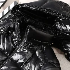 Men's Winter Jacket Down Jacket Puffer Jacket Padded Pocket White Duck Down Daily Wear Date Vacation Regular Fashion Casual Comfortable Thermal Warm Fall & Winter Solid / Plain Color Black Red Puffer