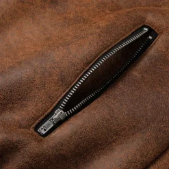 Men's Winter Jacket Fleece Jacket Sherpa Jacket Faux Suede Jacket Vacation Daily Thermal Warm Pocket Fleece Fall & Winter Plain Fashion Streetwear Lapel Regular Faux Leather Black Brown Green Jacket