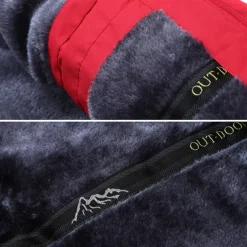 Men's Winter Jacket Fleece Jacket Softshell Windbreaker Climbing Snow Sports Thermal Warm Waterproof Hooded Sportswear