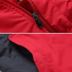 Men's Winter Jacket Fleece Jacket Softshell Windbreaker Climbing Snow Sports Thermal Warm Waterproof Hooded Sportswear