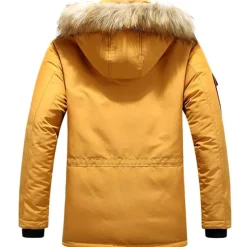 Men's Winter Polyester Thermal Warm Fleece Lining Windproof Breathable orange Cream Screen Color grey blue Vest