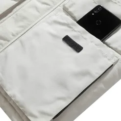 Men's Winter Polyester Thermal Warm Fleece Lining Windproof Breathable orange Cream Screen Color grey blue Vest