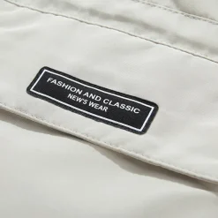 Men's Winter Polyester Thermal Warm Fleece Lining Windproof Breathable orange Cream Screen Color grey blue Vest