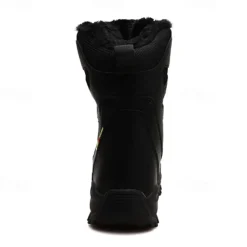 Men's Winter Tactical Boots – Warm Faux Fur Lined, Waterproof High Top Snow Boots with Anti-Slip Sole, Ideal for Outdoor Hiking and Cold Weather