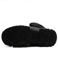 Men's Winter Tactical Boots – Warm Faux Fur Lined, Waterproof High Top Snow Boots with Anti-Slip Sole, Ideal for Outdoor Hiking and Cold Weather