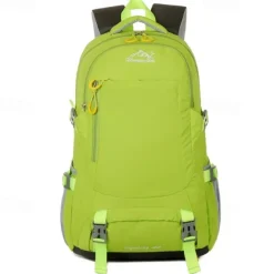 Men's Women's Backpack School Bag Bookbag Functional Backpack School Backpack Bookbag School Outdoor Camping & Hiking Polyester Nylon Adjustable Large Capacity Waterproof Zipper Black Yellow Light