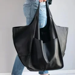 Men's Women's Handbag Shoulder Bag PU Leather Party Shopping Anti-Slip Large Capacity Durable Solid Color Leopard dark brown Leopard Wine Red