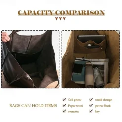 Men's Women's Handbag Shoulder Bag PU Leather Party Shopping Anti-Slip Large Capacity Durable Solid Color Leopard dark brown Leopard Wine Red