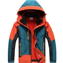 Men's Women's Hiking 3-in-1 Jackets Waterproof Hiking Jacket Rain Jacket Winter Outdoor Thermal Warm Waterproof Windproof Breathable Outerwear Winter Jacket Trench Coat Hunting Ski / Snowboard Fishing
