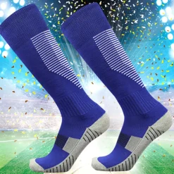 Men's Women's Hiking Socks Ski Socks Sports Socks Sports Socks Thermal Warm Windproof Breathable Quick Dry Winter Outdoor Cotton Black And White Red black White blue for Hunting Ski / Snowboard