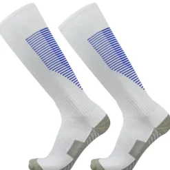 Men's Women's Hiking Socks Ski Socks Sports Socks Sports Socks Thermal Warm Windproof Breathable Quick Dry Winter Outdoor Cotton Black And White Red black White blue for Hunting Ski / Snowboard