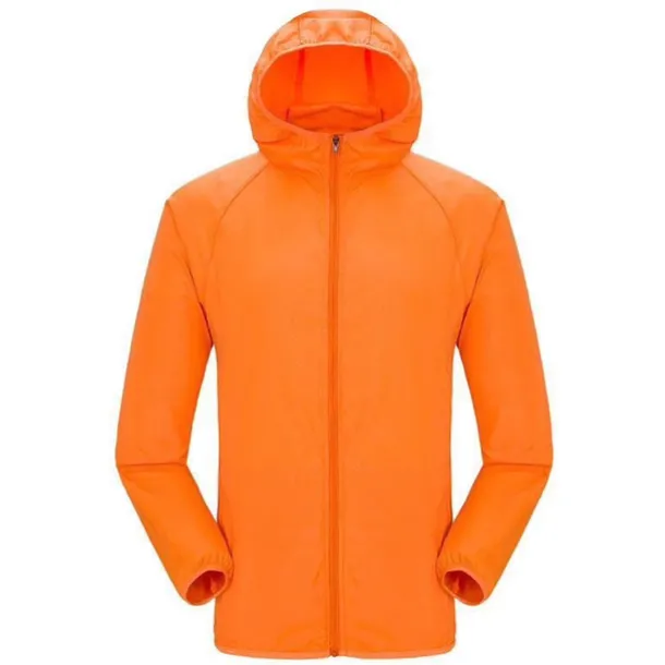 Men's Women's Rain Jacket Windbreaker UPF 50+ UV Sun Protection Zip Up Hoodie Long Sleeve Fishing Running Hiking Jacket Summer Outdoor Packable Quick Dry Outerwear Jacket Top Climbing
