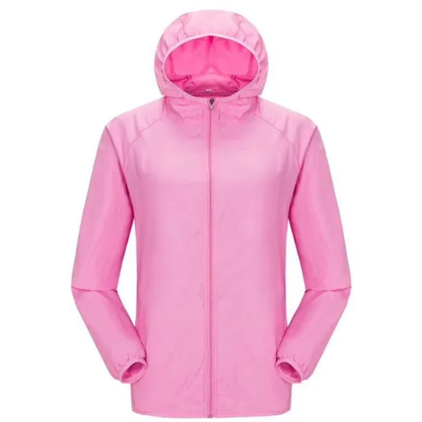 Men's Women's Rain Jacket Windbreaker UPF 50+ UV Sun Protection Zip Up Hoodie Long Sleeve Fishing Running Hiking Jacket Summer Outdoor Packable Quick Dry Outerwear Jacket Top Climbing