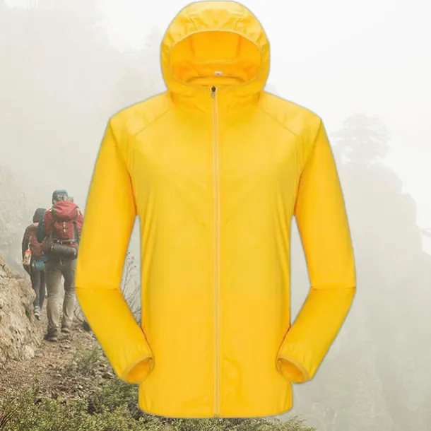 Men's Women's Rain Jacket Windbreaker UPF 50+ UV Sun Protection Zip Up Hoodie Long Sleeve Fishing Running Hiking Jacket Summer Outdoor Packable Quick Dry Outerwear Jacket Top Climbing