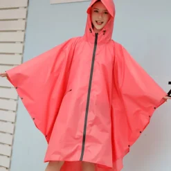 Men's Women's Rain Poncho Hiking Raincoat Waterproof Hiking Jacket Summer Outdoor Waterproof Breathable Quick Dry Lightweight Jacket Poncho Top Fishing Climbing Army green (unisex) Matcha