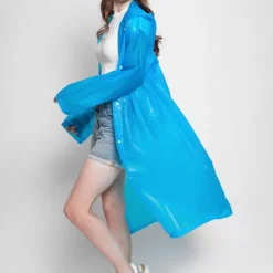 Men's Women's Rain Poncho Waterproof Hiking Jacket Rain Jacket Outdoor Waterproof Windproof Breathable Quick Dry Hiking Outfits Hiking Clothes Summer Spring Autumn / Fall Raincoat Poncho Top Fishing