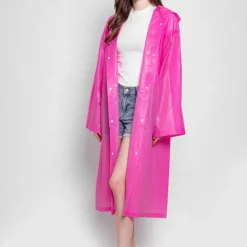 Men's Women's Rain Poncho Waterproof Hiking Jacket Rain Jacket Outdoor Waterproof Windproof Breathable Quick Dry Hiking Outfits Hiking Clothes Summer Spring Autumn / Fall Raincoat Poncho Top Fishing