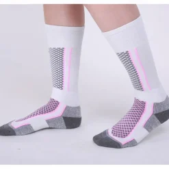 Men's Women's Ski Socks Outdoor Winter Thermal Warm Breathable Sweat-Wicking Crew Socks for Skiing Camping / Hiking Snowboarding Ski