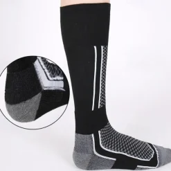 Men's Women's Ski Socks Outdoor Winter Thermal Warm Breathable Sweat-Wicking Crew Socks for Skiing Camping / Hiking Snowboarding Ski