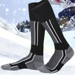 Men's Women's Ski Socks Outdoor Winter Thermal Warm Breathable Sweat-Wicking Crew Socks for Skiing Camping / Hiking Snowboarding Ski