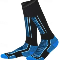 Men's Women's Ski Socks Outdoor Winter Thermal Warm Breathable Sweat-Wicking Crew Socks for Skiing Camping / Hiking Snowboarding Ski