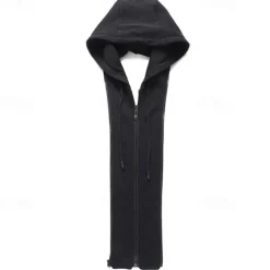 Men's Wool Coat Overcoat Trench Coat Long Trench Coat Daily Vacation Fall & Winter Wool Thermal Warm Windproof Outerwear Clothing Apparel Fashion Classic Color Block Pocket Hooded Single Breasted