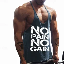 Men's Workout Tank Top Running Tank Top Gym Tank Top Sleeveless Vest / Gilet Casual Athleisure Breathable Quick Dry Soft Gym Workout Running Walking Sportswear Activewear Black White Yellow