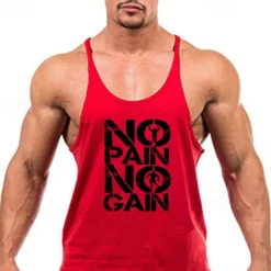 Men's Workout Tank Top Running Tank Top Gym Tank Top Sleeveless Vest / Gilet Casual Athleisure Breathable Quick Dry Soft Gym Workout Running Walking Sportswear Activewear Graphic Black White Yellow