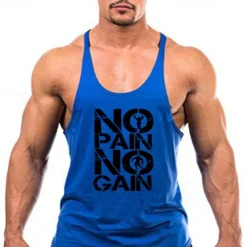 Men's Workout Tank Top Running Tank Top Gym Tank Top Sleeveless Vest / Gilet Casual Athleisure Breathable Quick Dry Soft Gym Workout Running Walking Sportswear Activewear Graphic Black White Yellow