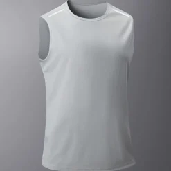 Men's Workout Tank Top Running Tank Top Gym Tank Top Reflective Strip Sleeveless Outerwear Casual Athleisure Breathable Quick Dry Soft Gym Workout Running Walking Sportswear Activewear Solid Colored