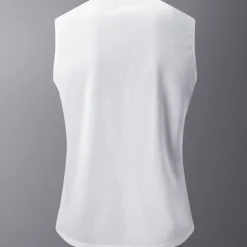 Men's Workout Tank Top Running Tank Top Gym Tank Top Reflective Strip Sleeveless Outerwear Casual Athleisure Breathable Quick Dry Soft Gym Workout Running Walking Sportswear Activewear Solid Colored