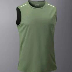 Men's Workout Tank Top Running Tank Top Gym Tank Top Reflective Strip Sleeveless Outerwear Casual Athleisure Breathable Quick Dry Soft Gym Workout Running Walking Sportswear Activewear Solid Colored