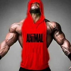 Men's Workout Tank Top Running Tank Top Gym Tank Top Sleeveless Vest / Gilet Casual Athleisure Cotton Breathable Quick Dry Soft Gym Workout Running Walking Sportswear Activewear Yellow / Black