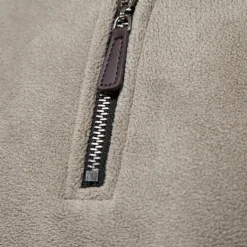 Men's Zip Hoodie Sweatshirt Quarter Zip Sweatshirt Black Blue Brown Green Khaki Half Zip Plain Sports & Outdoor Casual Daily non-printing Active Cool Casual Spring & Fall Autumn / Fall Clothing