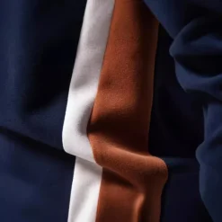 Men's Zip Hoodie Sweatshirt Pullover Apricot Black Navy Blue Blue Orange Standing Collar Color Block Sports & Outdoor Sports Weekend Streetwear Cool Casual Spring & Fall Clothing Apparel Hoodies