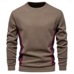 Men's Zip Hoodie Sweatshirt Pullover Apricot Black Navy Blue Blue Orange Standing Collar Color Block Sports & Outdoor Sports Weekend Streetwear Cool Casual Spring & Fall Clothing Apparel Hoodies