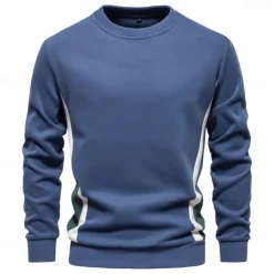 Men's Zip Hoodie Sweatshirt Pullover Apricot Black Navy Blue Blue Orange Standing Collar Color Block Sports & Outdoor Sports Weekend Streetwear Cool Casual Spring & Fall Clothing Apparel Hoodies