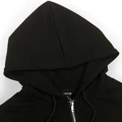 Men's Zip Up Hoodies Black White Hooded Graphic Geometric Sportswear Graphic Casual Clothing Apparel Hoodies Sweatshirts Long Sleeve Loose Fit