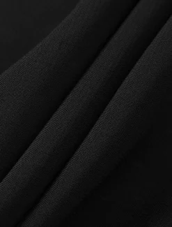 Mermaid Black Dress Evening Gown Sequin Prom Dress Sparkle Formal Gown Sweep / Brush Train Long Sleeve Illusion Neck Lace with Appliques dress to impress