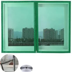 Mesh Screen Mosquito Nets For Windows, Summer Insect-proof Curtains, Removable Household Screen Doors, Invisible Custom Zipper Mosquito Nets Adjustable Screen Window