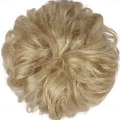Messy Buns Hair Piece Hairpiece Wavy Ash Blonde Hair Scrunchies Tousled Updo Hairpieces for Women Girls