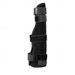 Metacarpal Finger Splint Hand Brace Pinky Finger Splint For Boxer Fractures Broken Ring Little Finger Cast Trigger Finger Immobilizer Straightener Ulnar Gutter Splint Support - Right Large