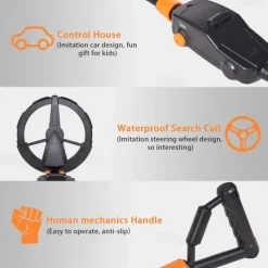 Metal Detector MD-1008A Advanced Kid's Gold Finder Treasure Hunter Pro Detector