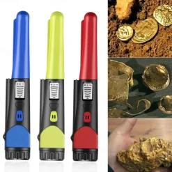 Metal Detector,Portable High Sensitivity Metal Detector One-button LED Indicator