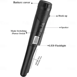 Metal Detector,Portable High Sensitivity Metal Detector One-button LED Indicator